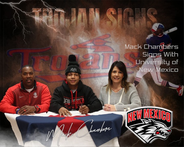 Mack Chambers Signs With University of New Mexico