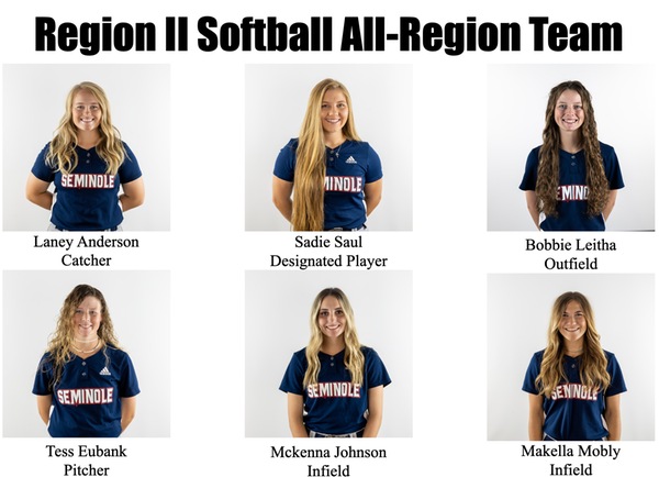 6 Softball Players Named to All-Region Team & Amber Flores Named Coach of the Year