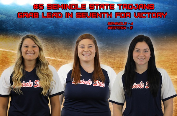 #5 Trojans Grabs Lead In Seventh Inning For Victory Over Western Oklahoma State College
